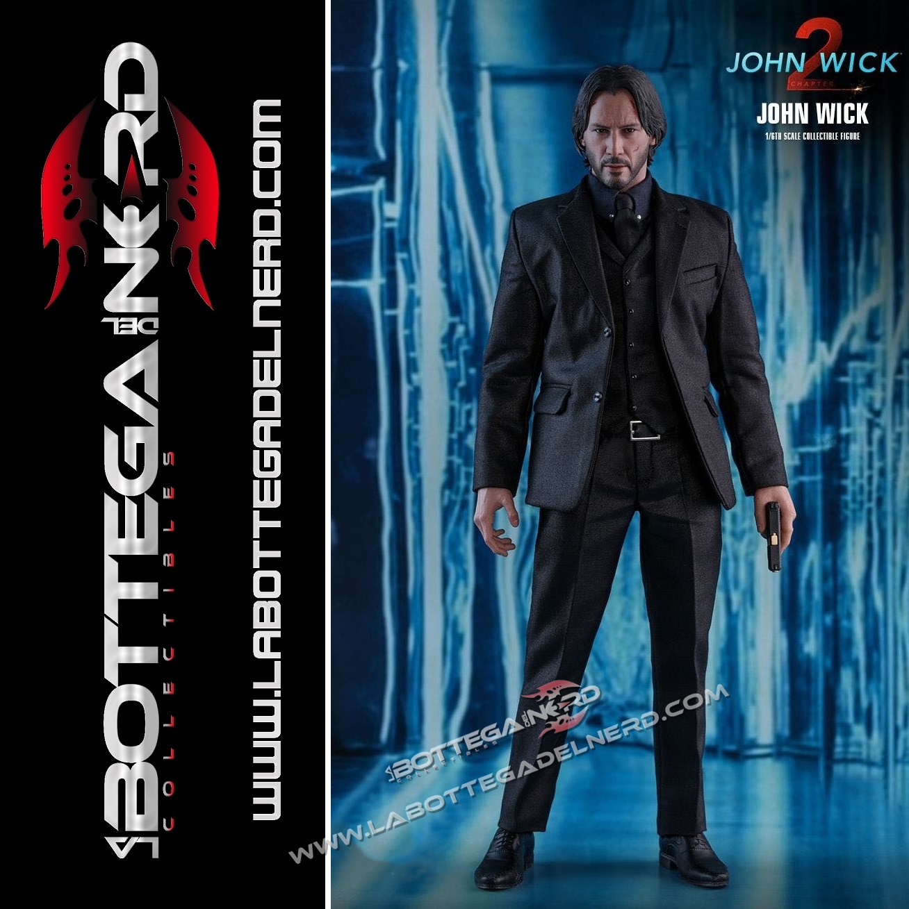 John Wick Chapter 2 - Action Figure 1/6 John Wick 31cm