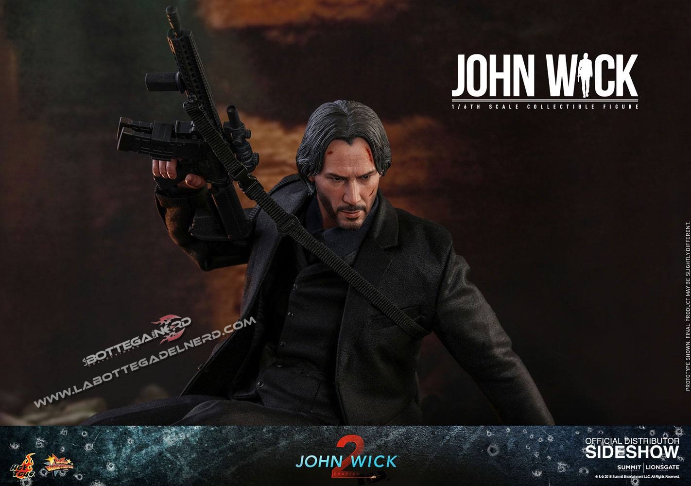 John Wick Chapter 2 - Action Figure 1/6 John Wick 31cm - immagine 6