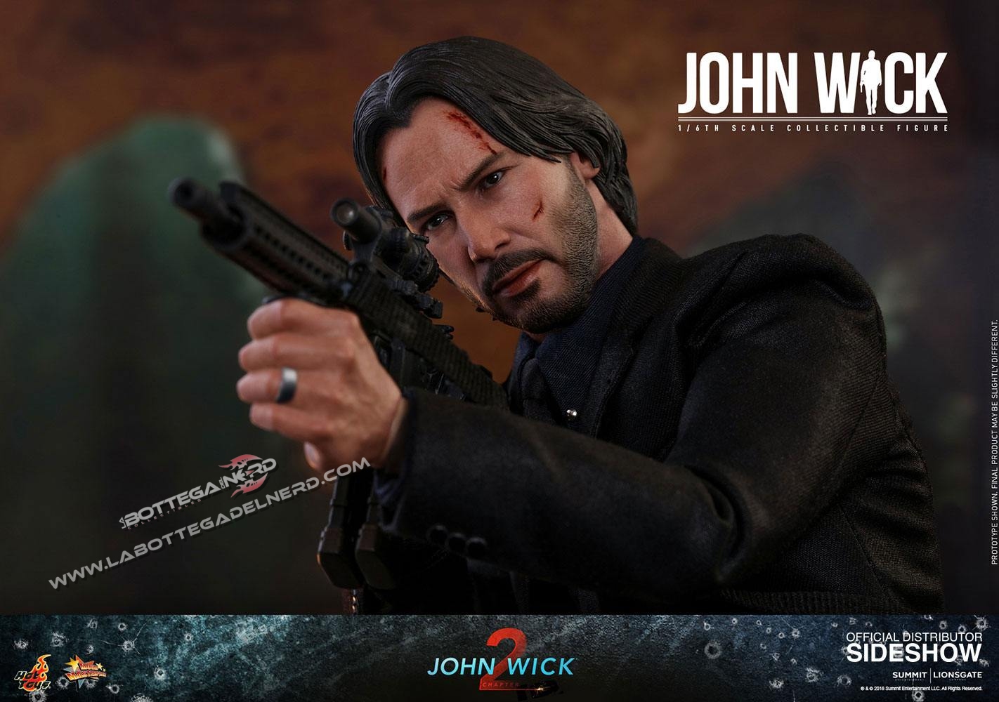 John Wick Chapter 2 - Action Figure 1/6 John Wick 31cm - immagine 5