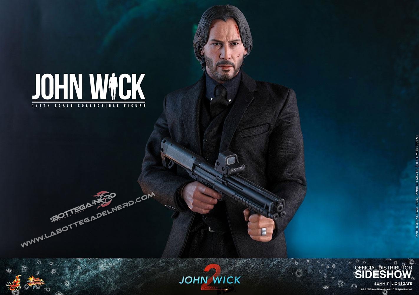 John Wick Chapter 2 - Action Figure 1/6 John Wick 31cm - immagine 4