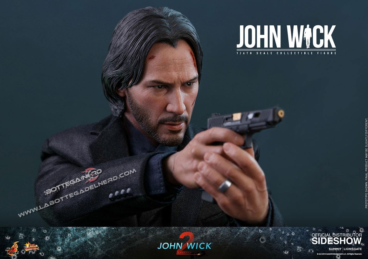 John Wick Chapter 2 - Action Figure 1/6 John Wick 31cm - immagine 3