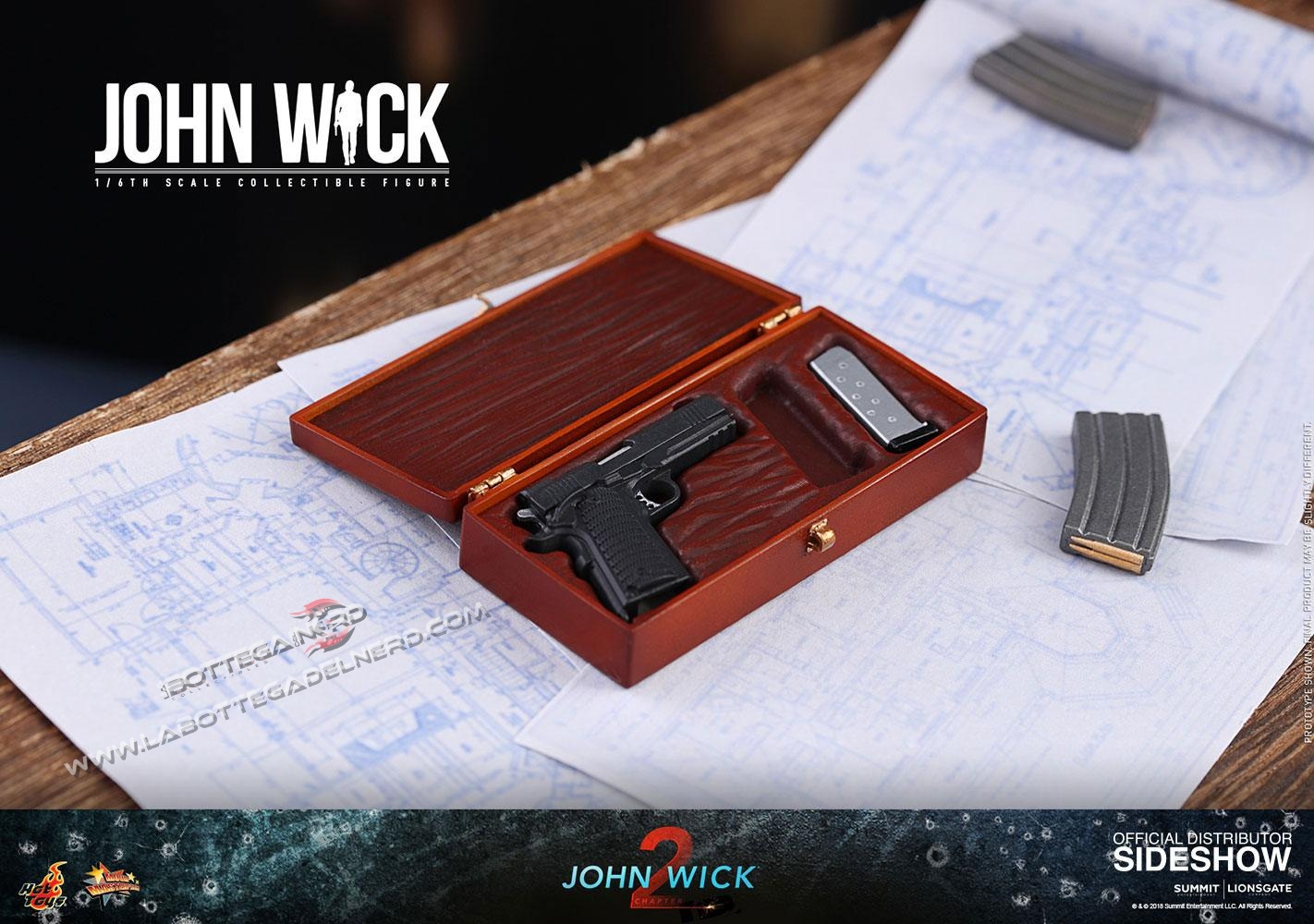 John Wick Chapter 2 - Action Figure 1/6 John Wick 31cm - immagine 8