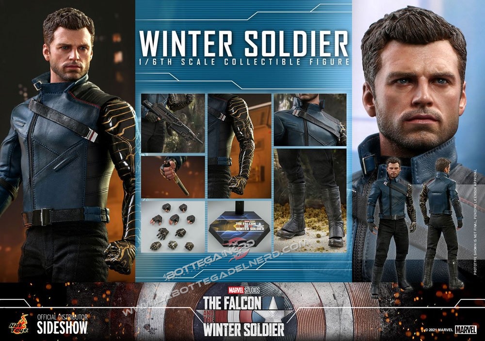 The Falcon and The Winter Soldier - Action Figure 1/6 Winter Soldier 30cm - immagine 8