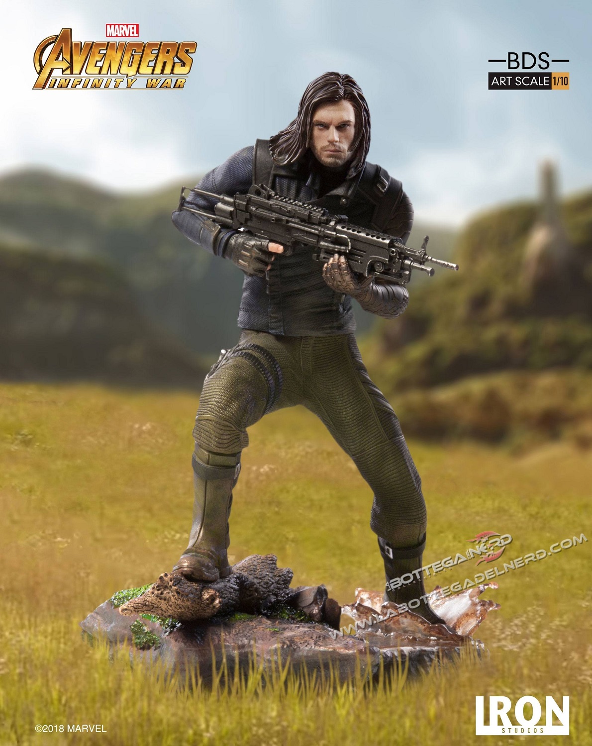 Avengers Infinity War - Statua Winter Soldier 20cm - immagine 2