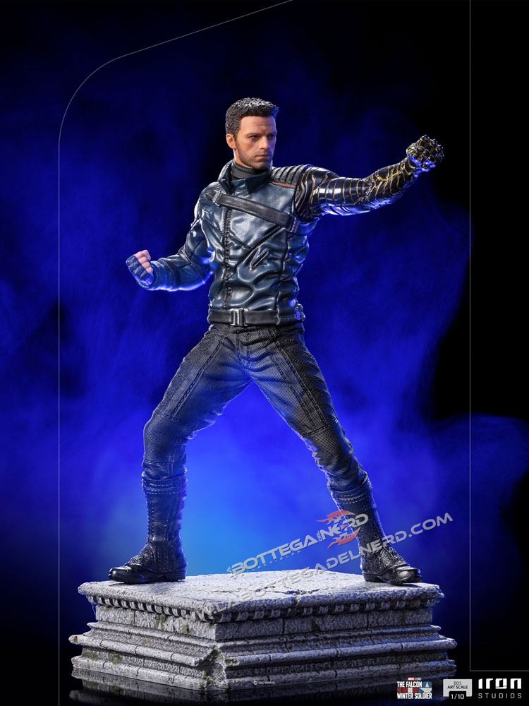The Falcon and The Winter Soldier - Statue 1/10 Bucky Barnes 23cm - immagine 2