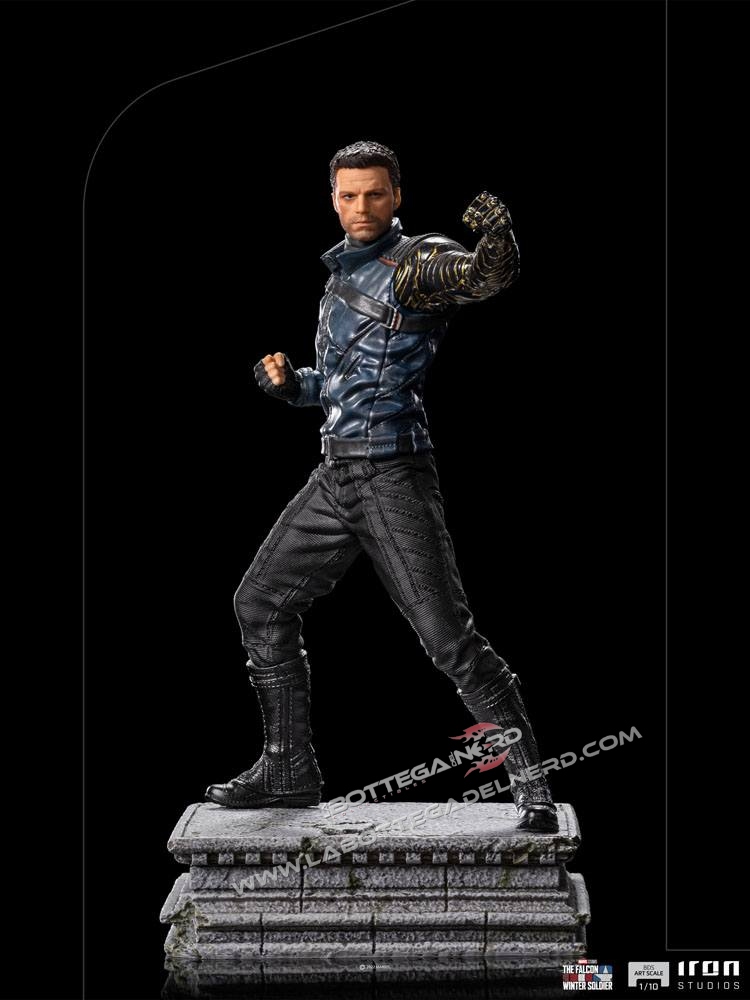 The Falcon and The Winter Soldier - Statue 1/10 Bucky Barnes 23cm - immagine 6