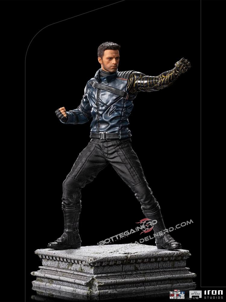 The Falcon and The Winter Soldier - Statue 1/10 Bucky Barnes 23cm - immagine 5
