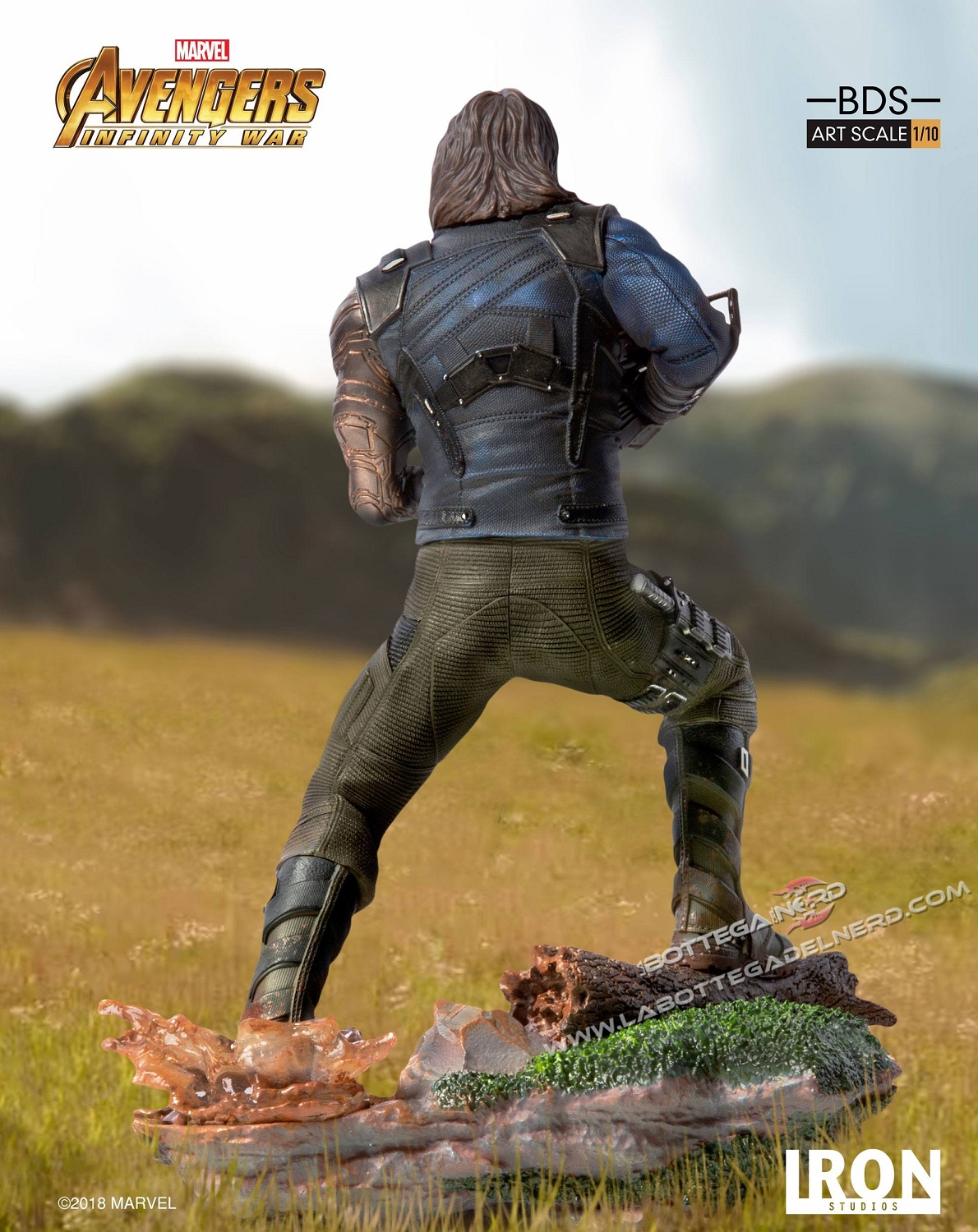 Avengers Infinity War - Statua Winter Soldier 20cm - immagine 3