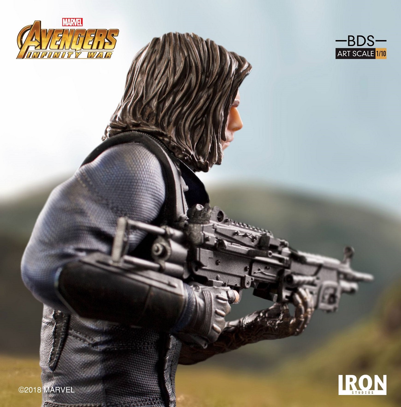 Avengers Infinity War - Statua Winter Soldier 20cm - immagine 4