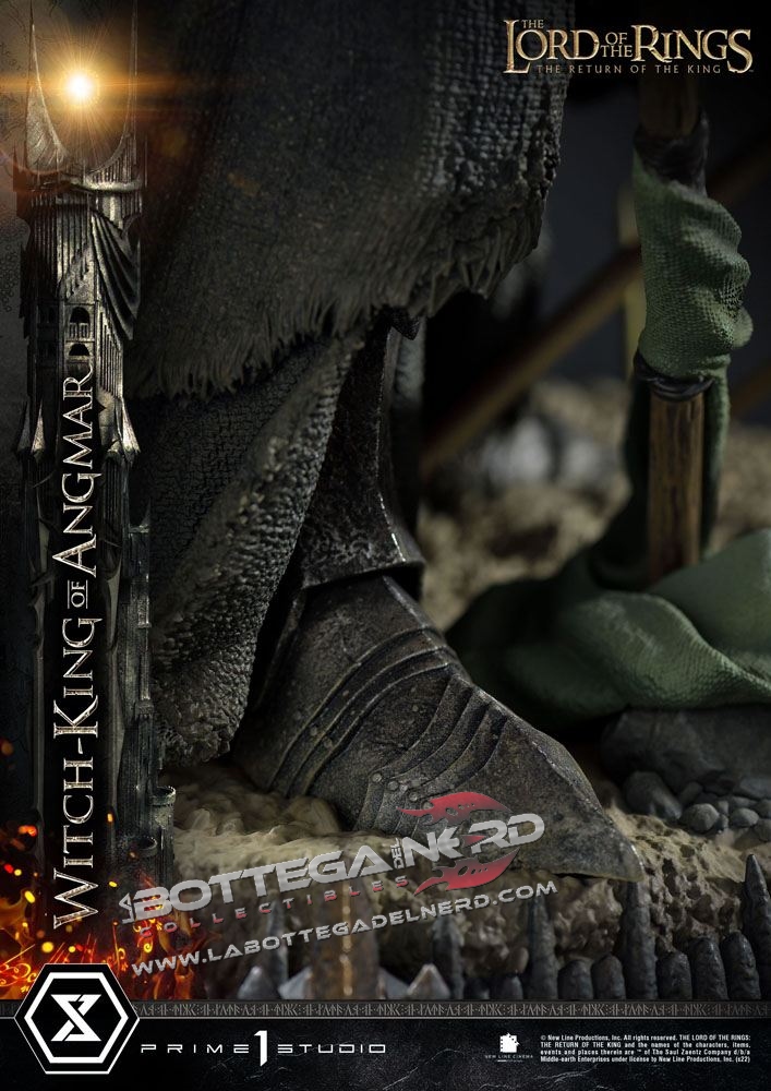 Lord of the Rings - Statue 1/4 The Witch King of Angmar 70cm - immagine 10