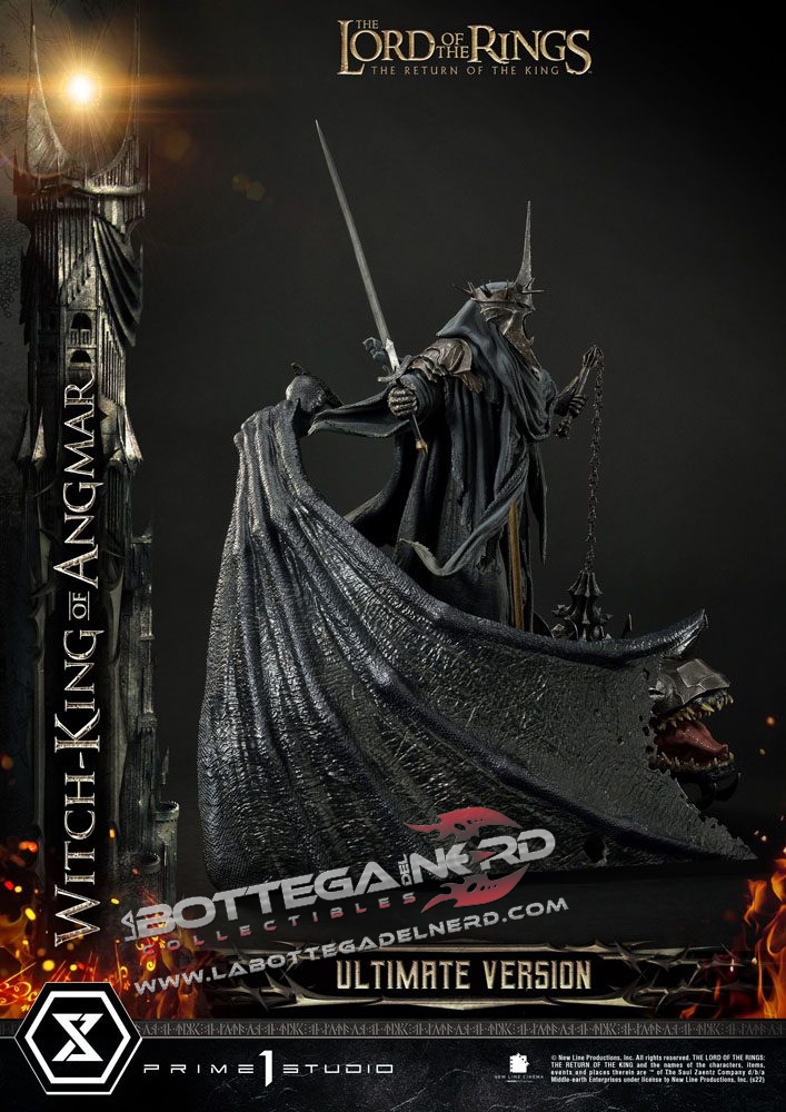 Lord of the Rings - Statue 1/4 The Witch King of Angmar Ultimate 70cm - immagine 8