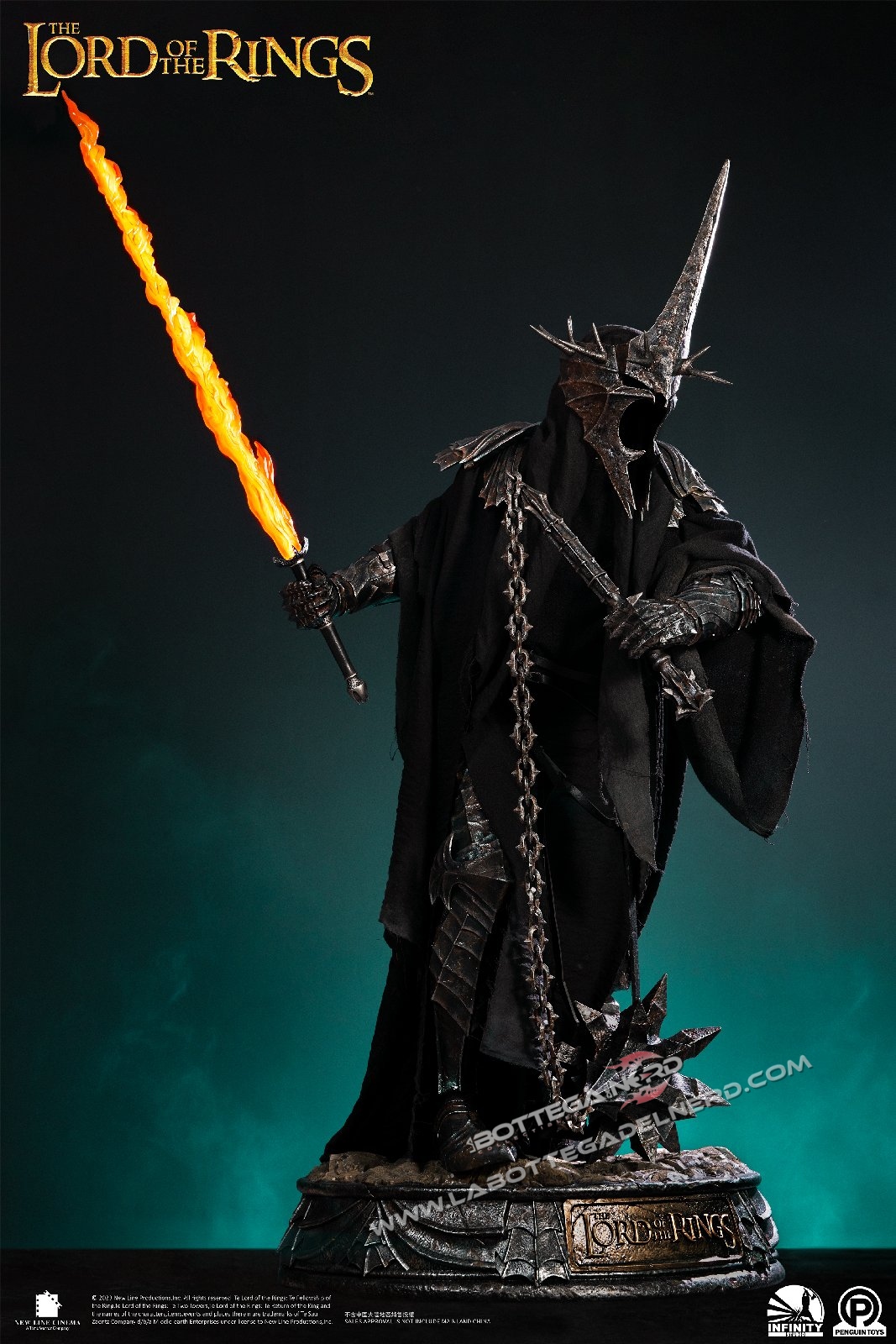 Lord of the Rings - Statue Witch King of Angmar 1:2 Limited 131cm - immagine 2