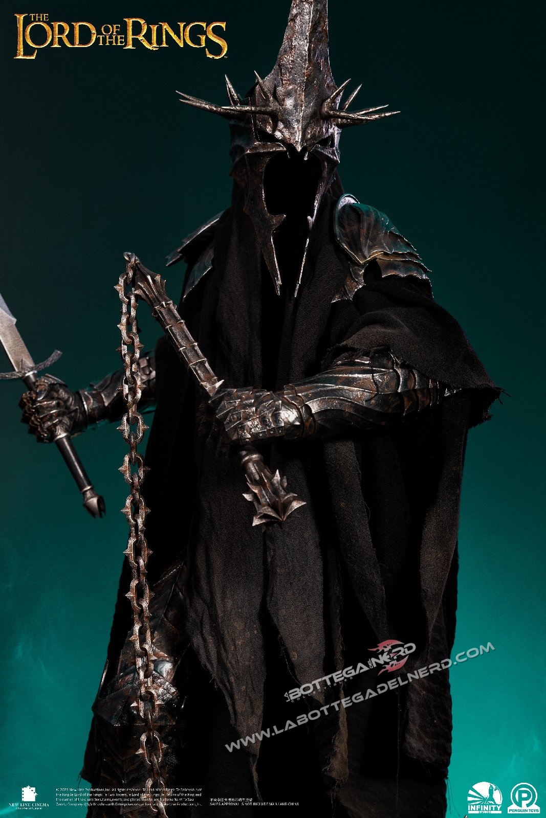 Lord of the Rings - Statue Witch King of Angmar 1:2 Limited 131cm - immagine 11