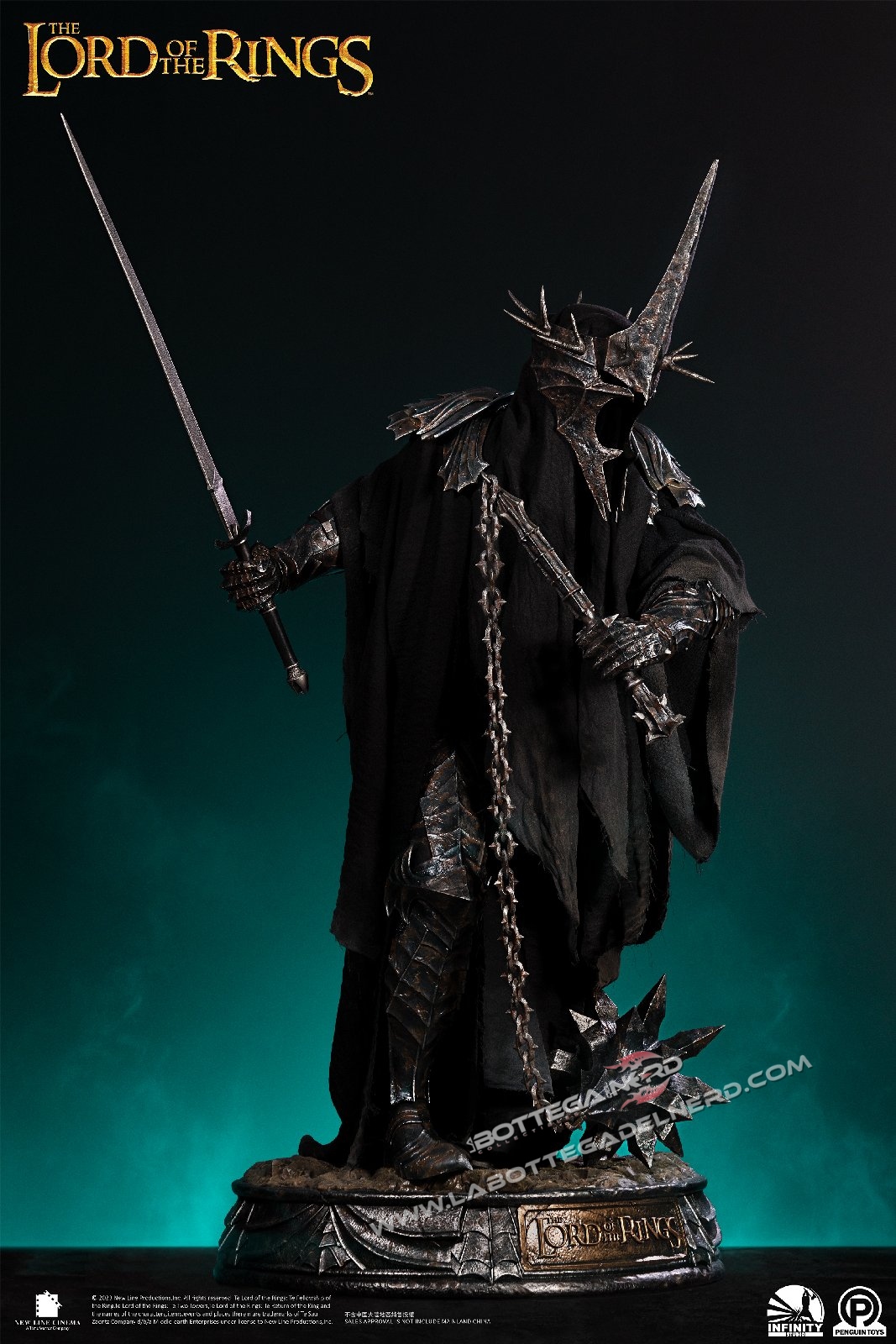 Lord of the Rings - Statue Witch King of Angmar 1:2 Limited 131cm - immagine 7