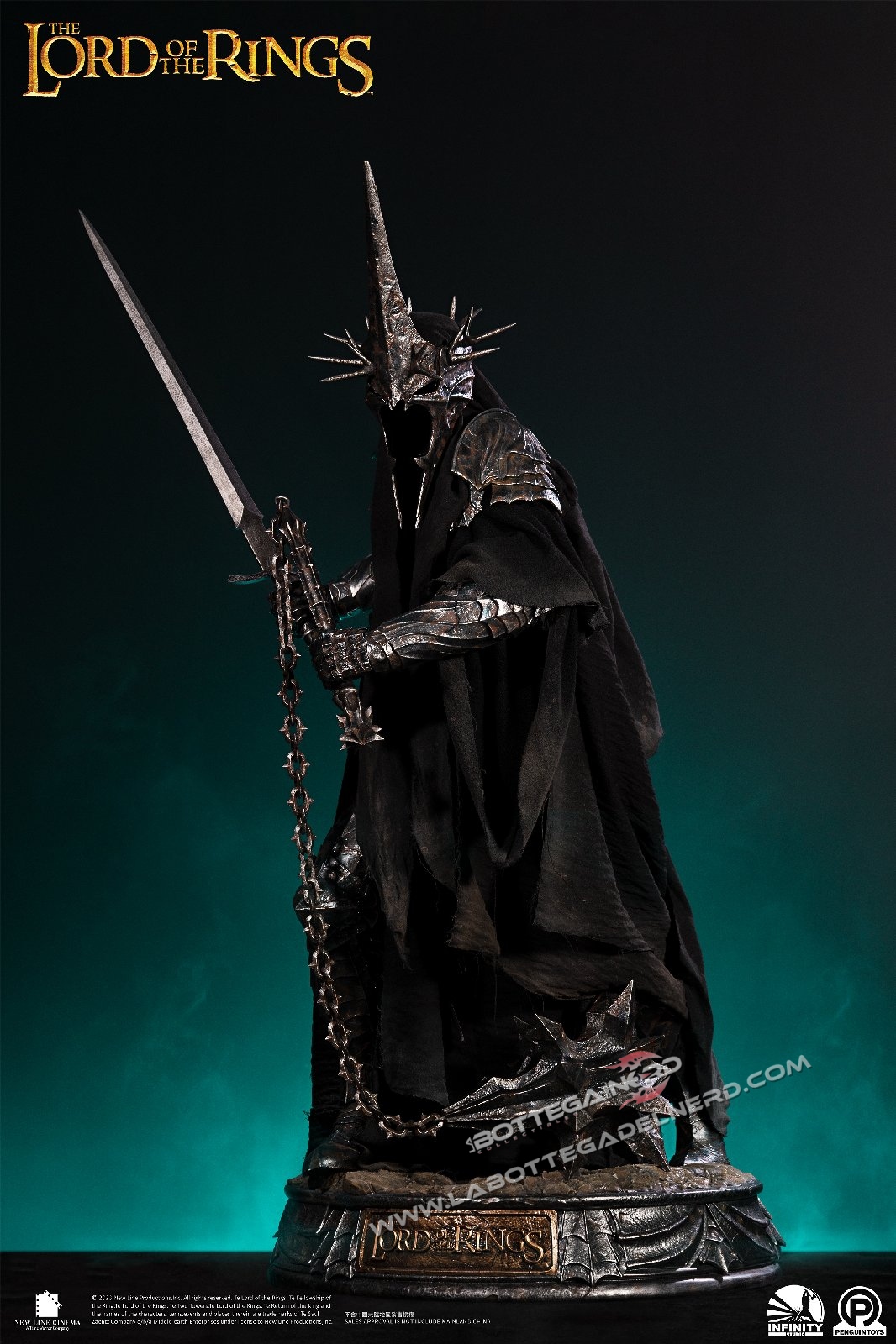 Lord of the Rings - Statue Witch King of Angmar 1:2 Limited 131cm - immagine 6