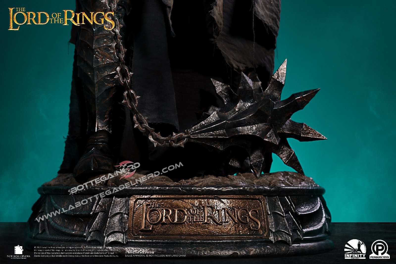 Lord of the Rings - Statue Witch King of Angmar 1:2 Limited 131cm - immagine 10