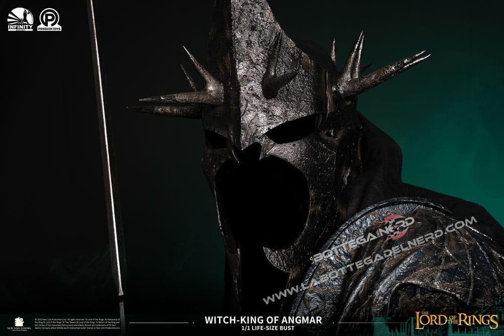 The Lord of the Rings - Life Size Bust 1/1 Witch-King of Angmar 151cm - immagine 2