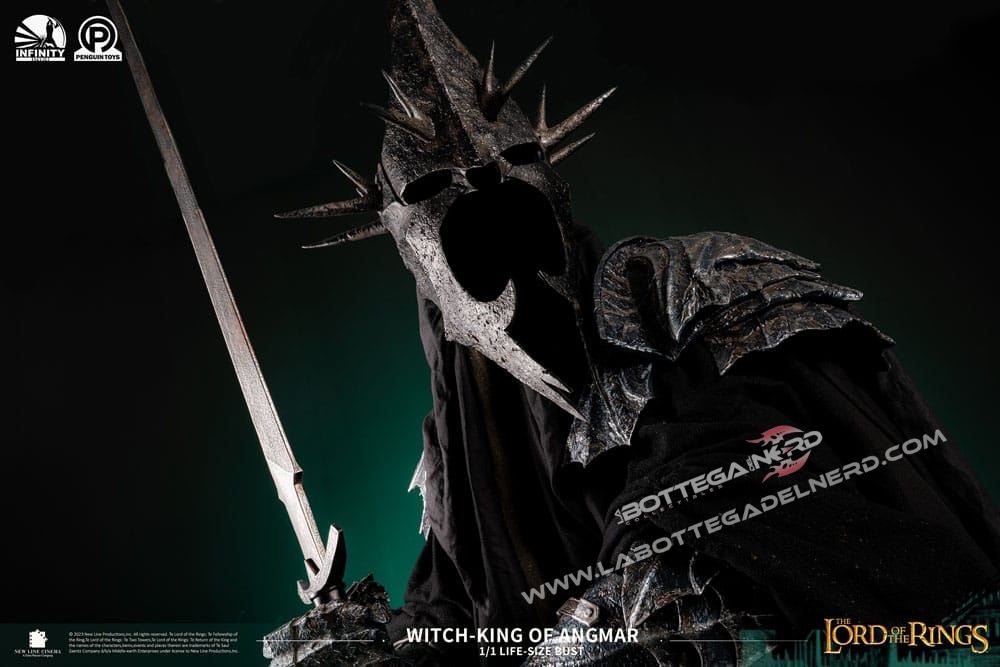 The Lord of the Rings - Life Size Bust 1/1 Witch-King of Angmar 151cm - immagine 3