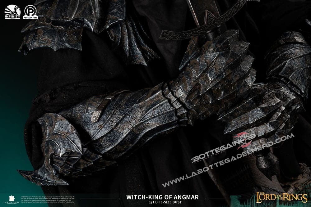 The Lord of the Rings - Life Size Bust 1/1 Witch-King of Angmar 151cm - immagine 10