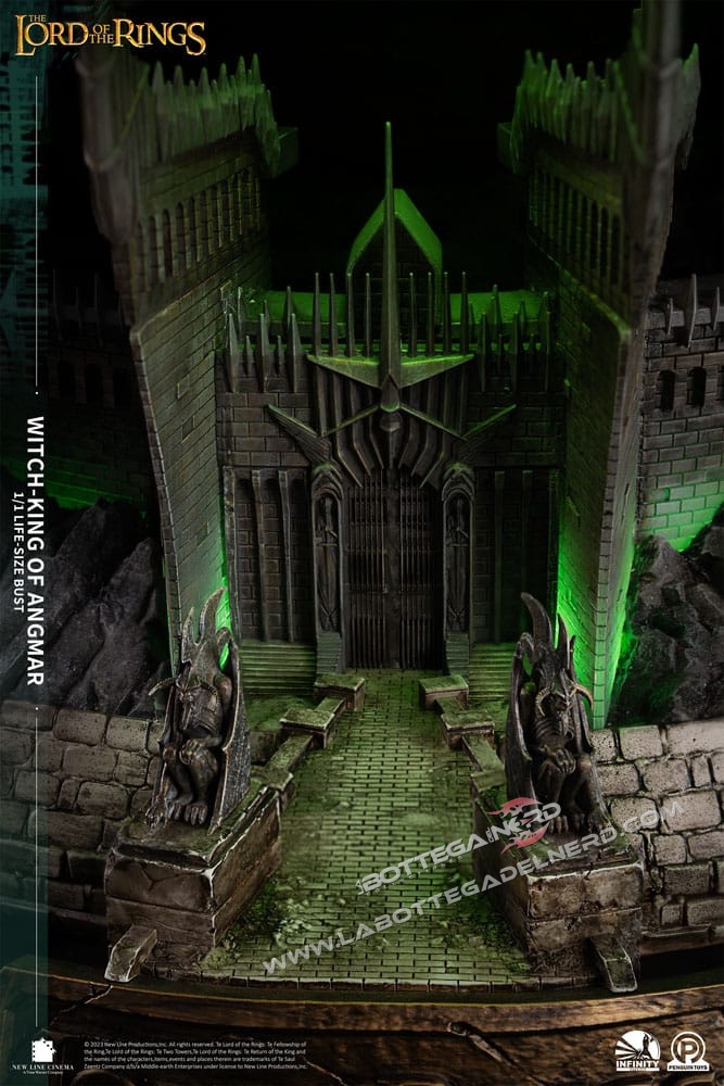 The Lord of the Rings - Life Size Bust 1/1 Witch-King of Angmar 151cm - immagine 11