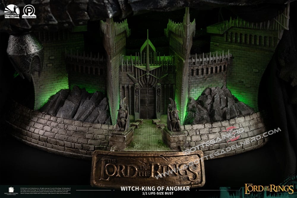 The Lord of the Rings - Life Size Bust 1/1 Witch-King of Angmar 151cm - immagine 12