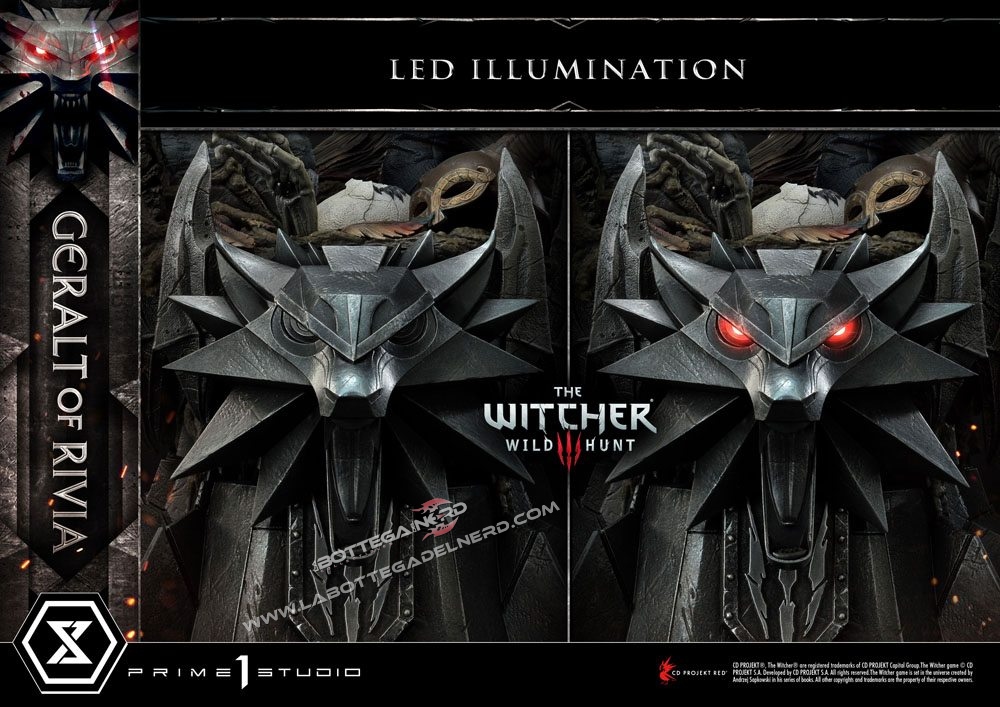 Witcher 3 Wild Hunt - Statua 1/3 Geralt of Riva 88cm - immagine 9