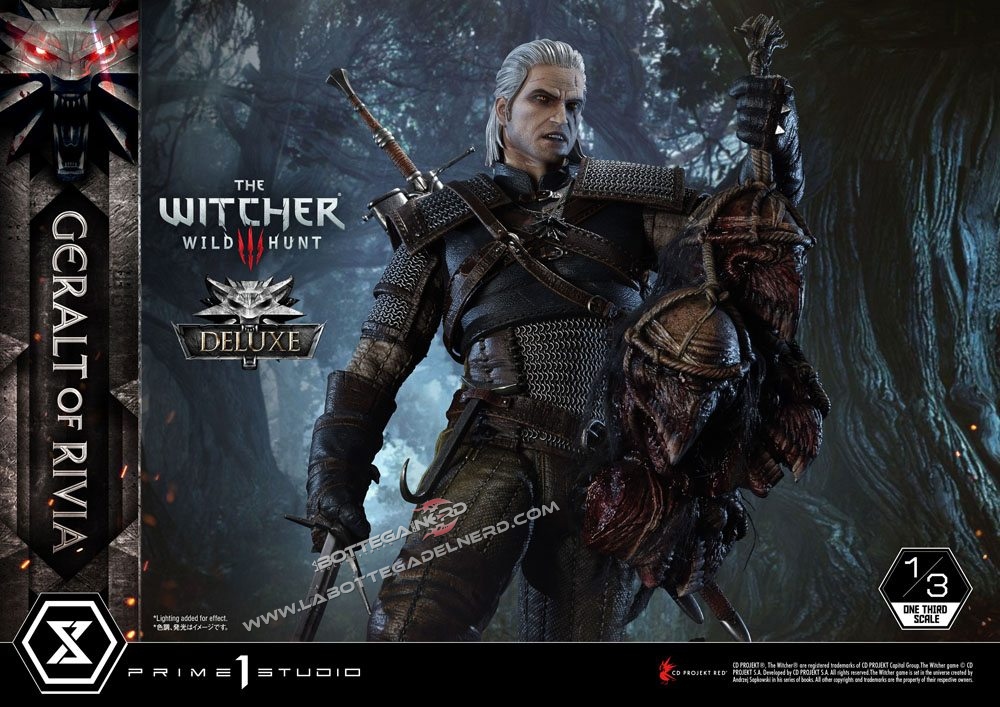 Witcher 3 Wild Hunt - Statua 1/3 Geralt of Riva Deluxe Version 88cm - immagine 9