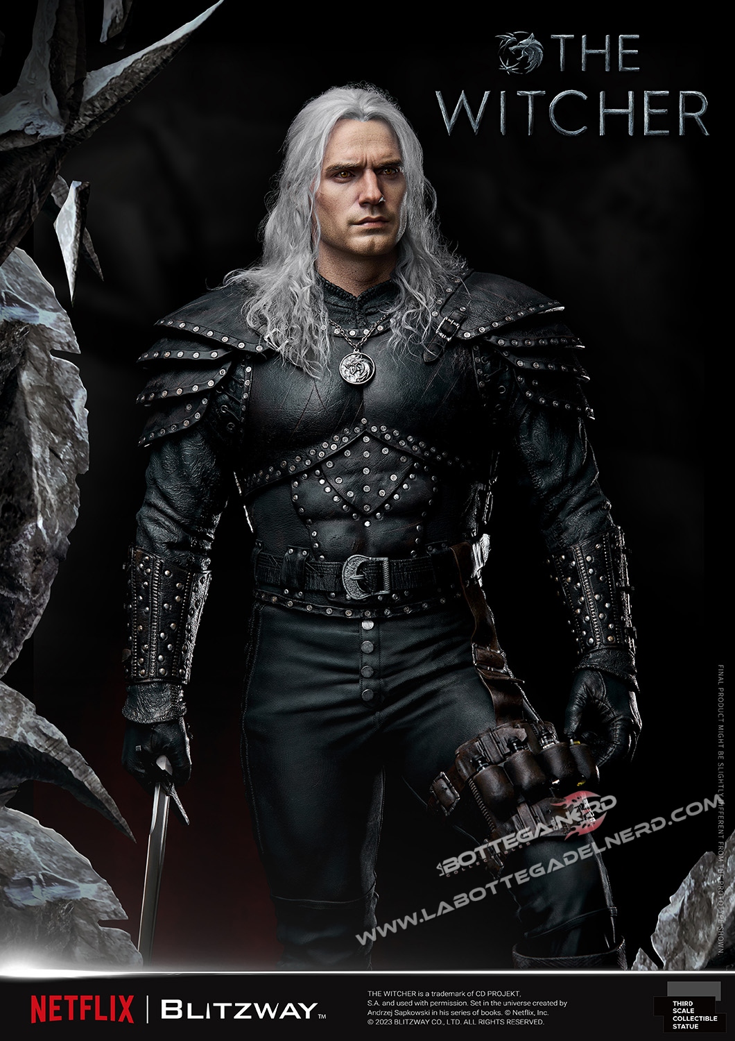 The Witcher - Statue 1/3 Geralt of Rivia 74cm - immagine 10