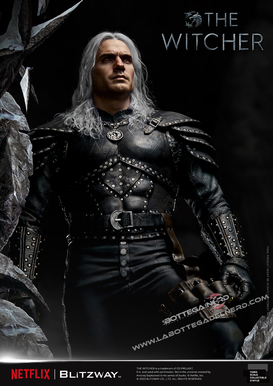 The Witcher - Statue 1/3 Geralt of Rivia 74cm - immagine 8