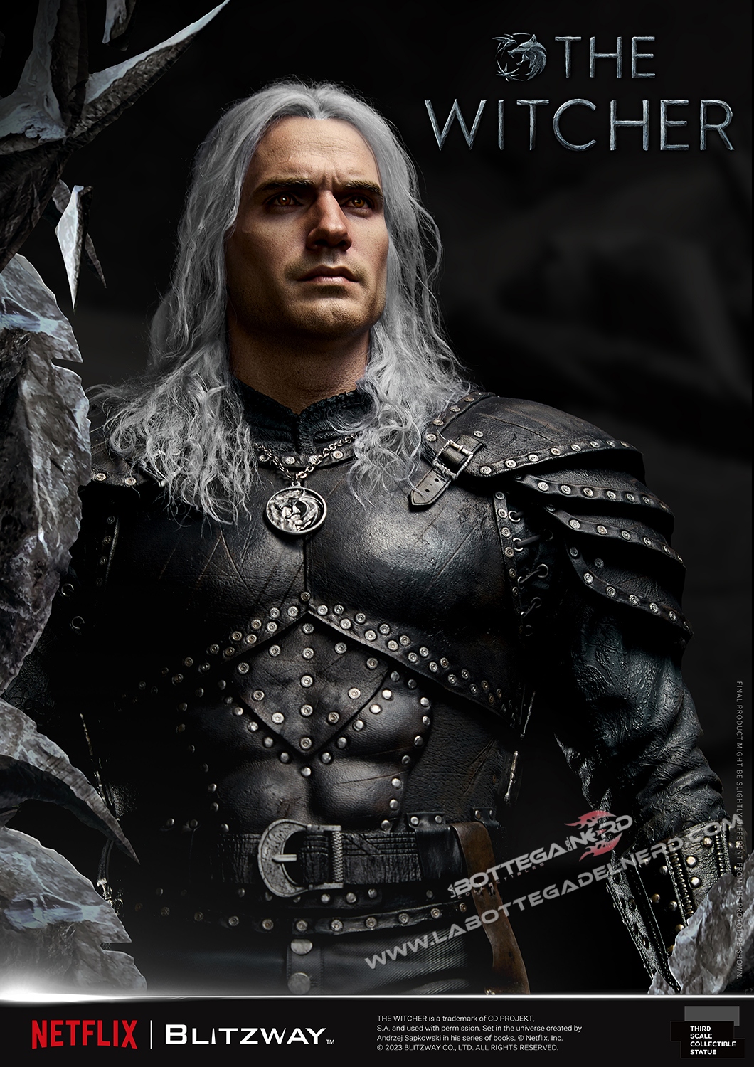 The Witcher - Statue 1/3 Geralt of Rivia 74cm - immagine 5