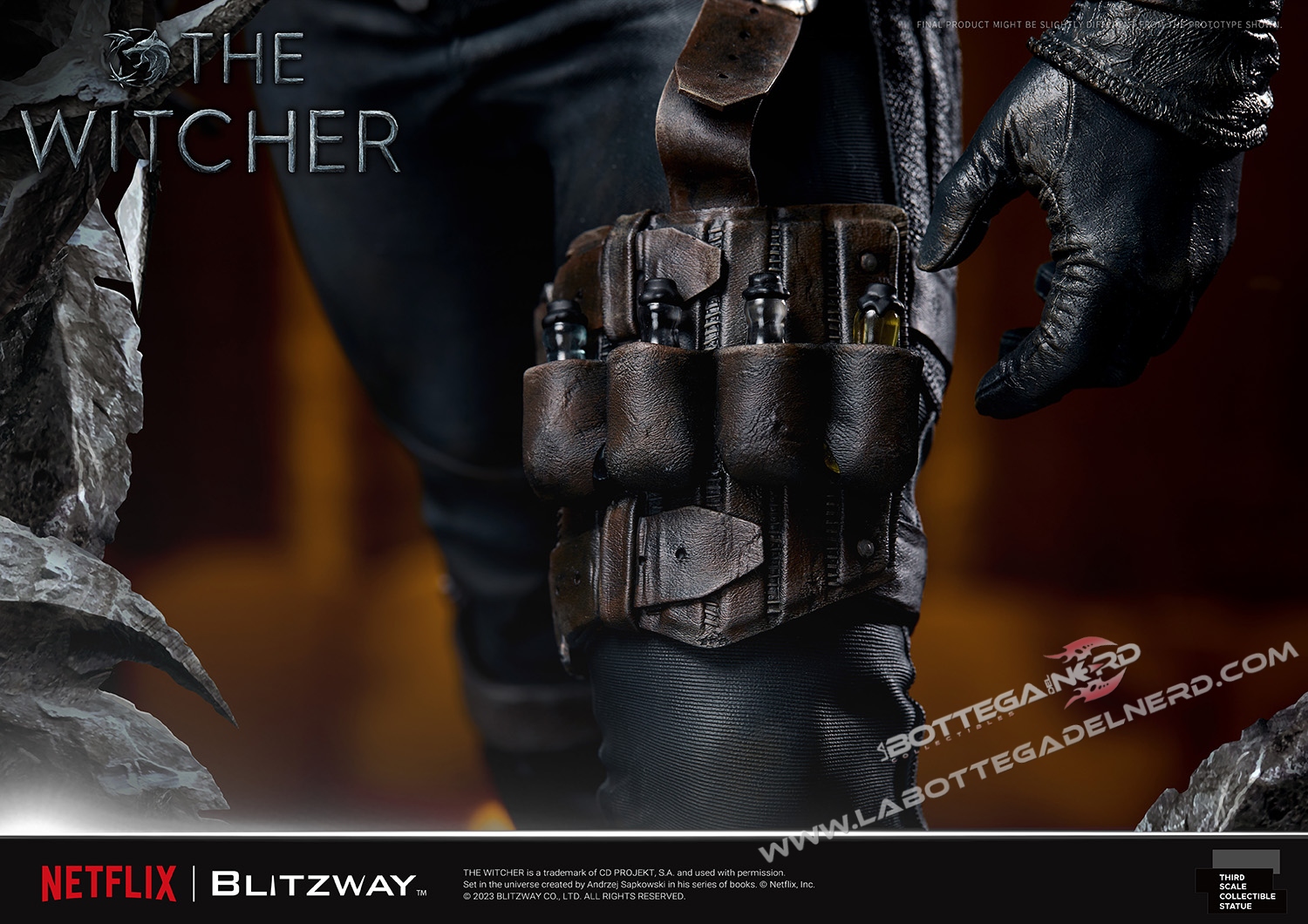 The Witcher - Statue 1/3 Geralt of Rivia 74cm - immagine 14