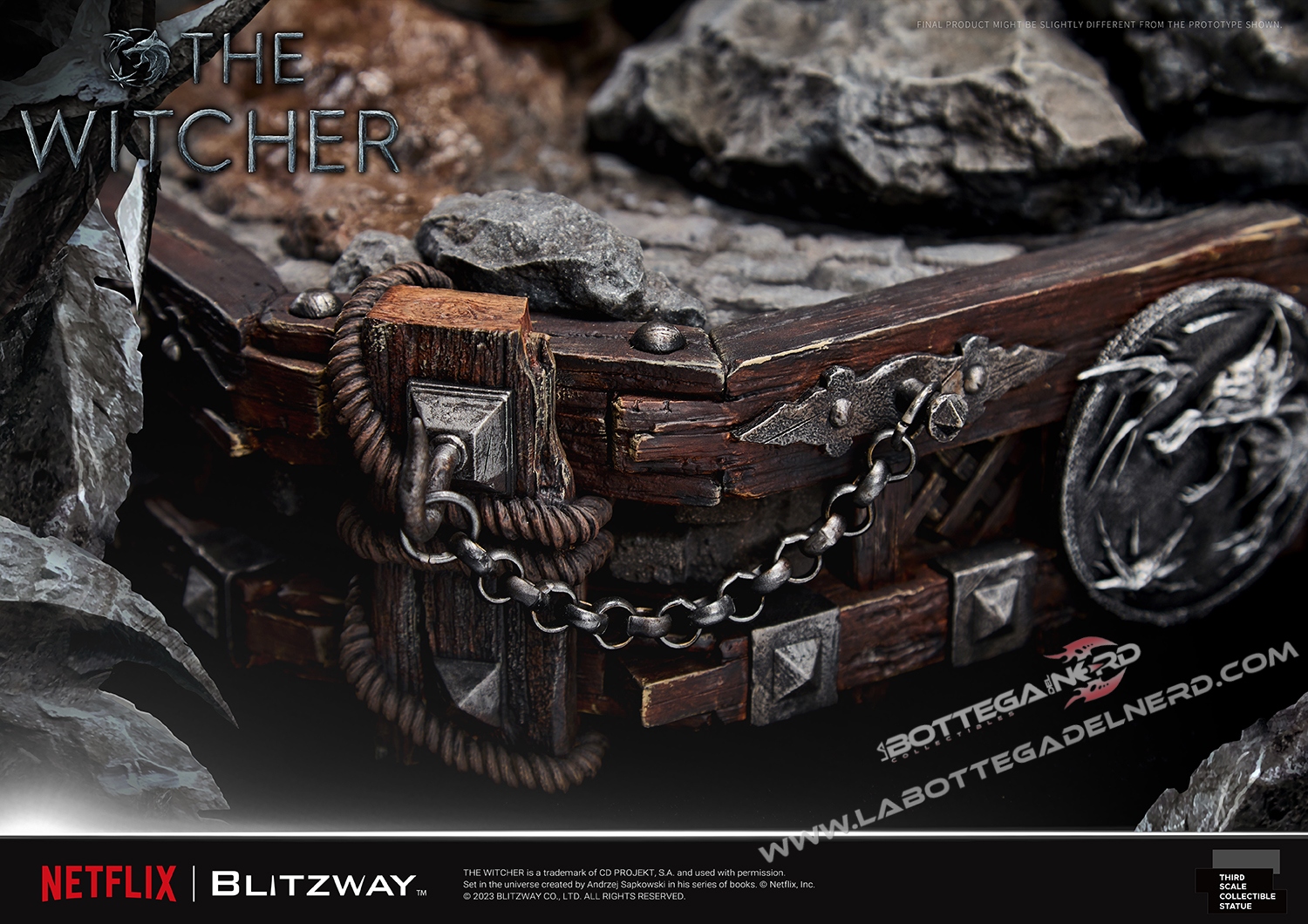 The Witcher - Statue 1/3 Geralt of Rivia 74cm - immagine 15