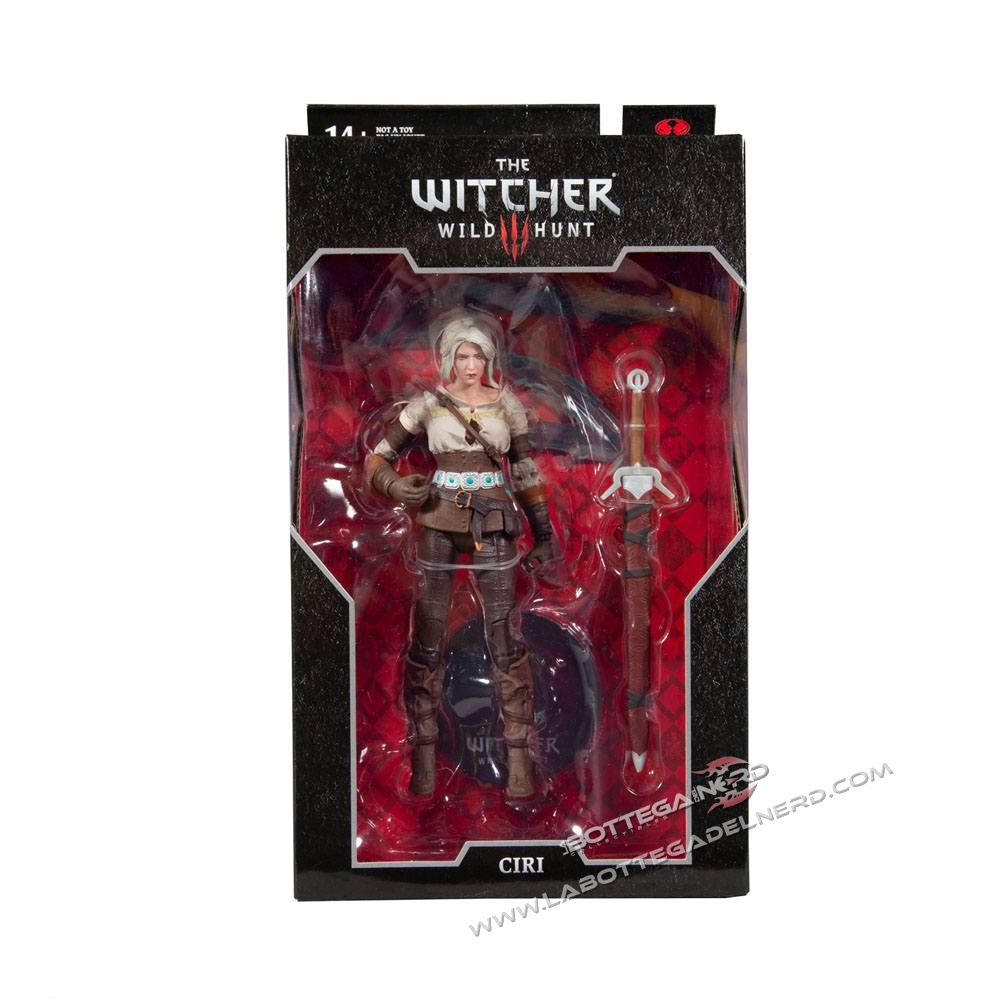 The Witcher 3: Wild Hunt - Action Figure Ciri 18cm - immagine 5