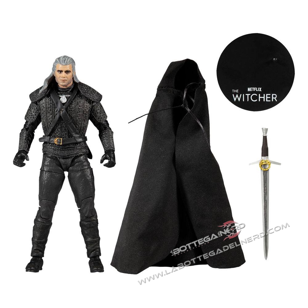 The Witcher - Action Figure Geralt of Rivia 18cm - immagine 4