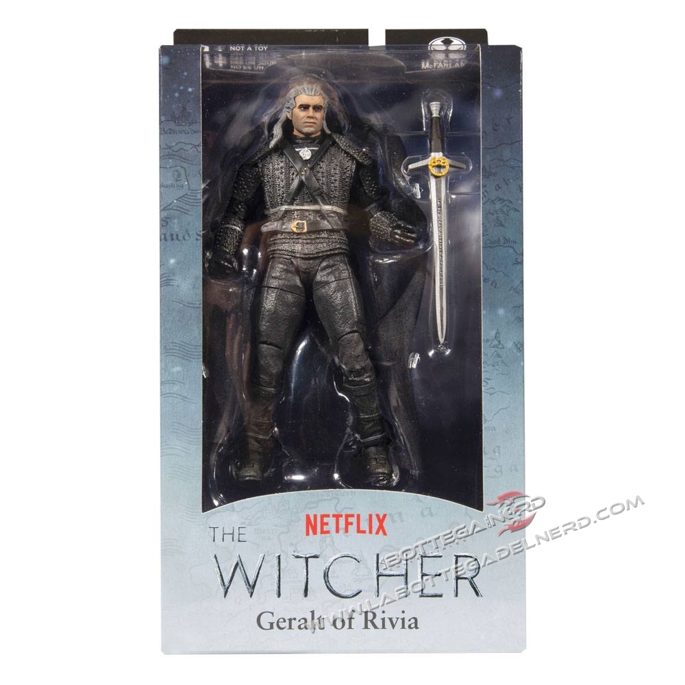 The Witcher - Action Figure Geralt of Rivia 18cm - immagine 5