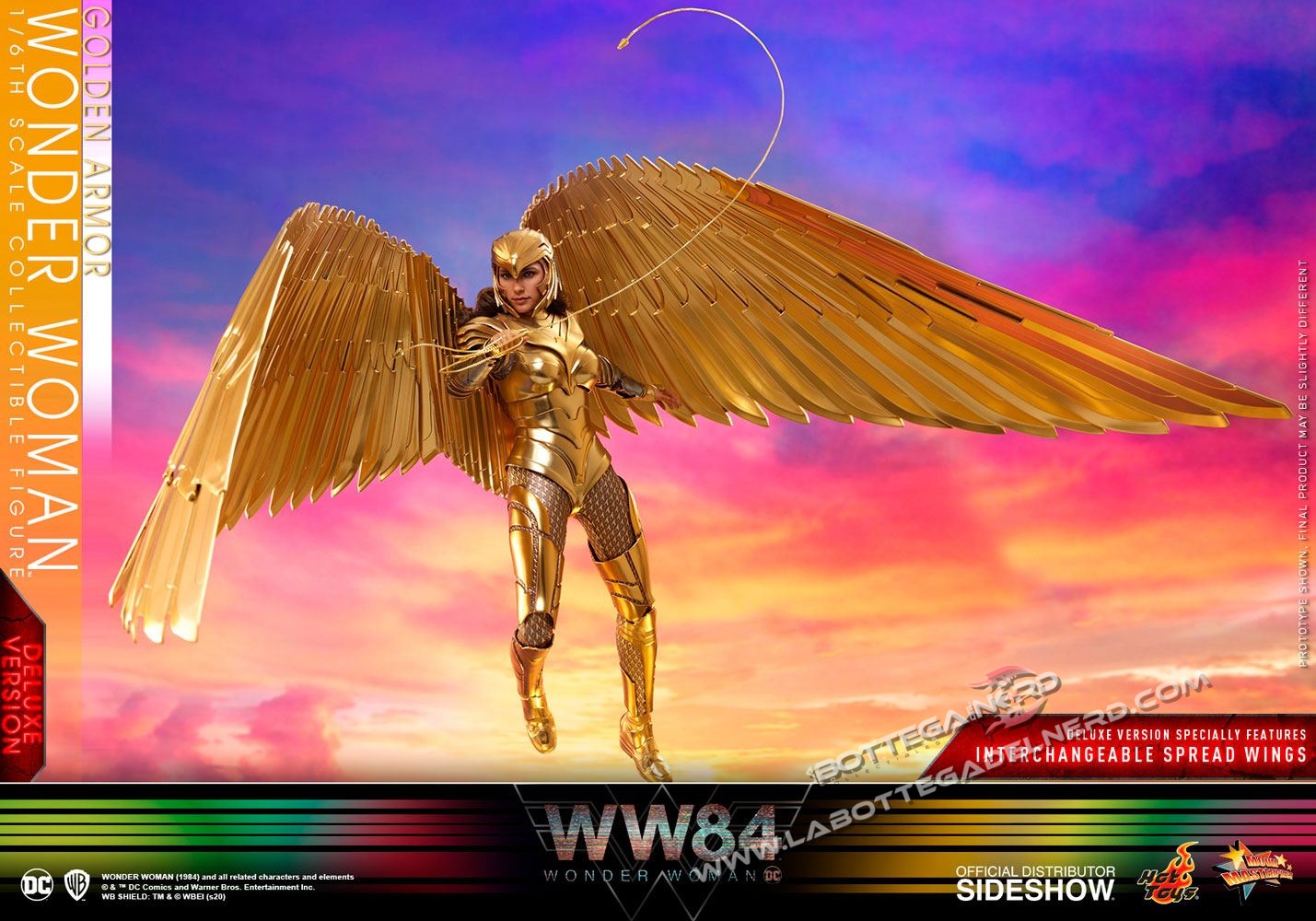 Wonder Woman 1984 - Action Figure 1/6 Golden Armor (Deluxe) 30cm - immagine 6