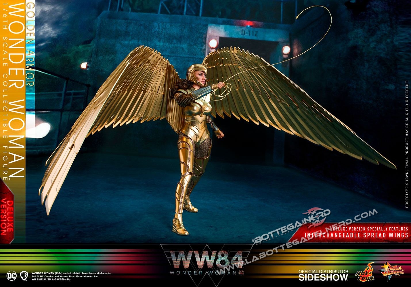 Wonder Woman 1984 - Action Figure 1/6 Golden Armor (Deluxe) 30cm - immagine 2
