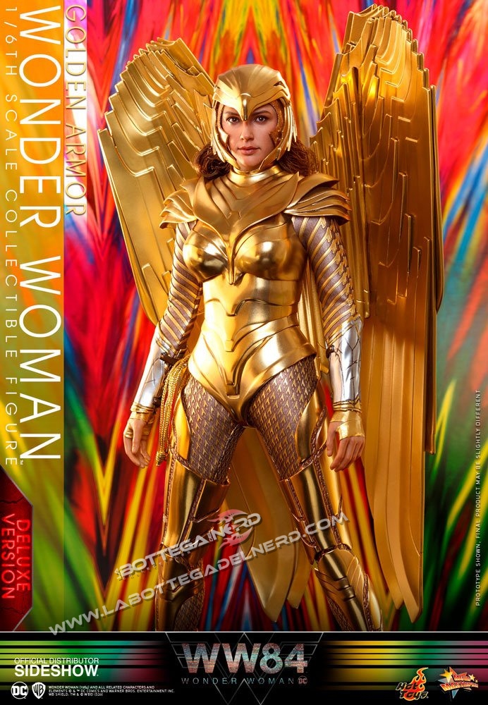 Wonder Woman 1984 - Action Figure 1/6 Golden Armor (Deluxe) 30cm - immagine 5