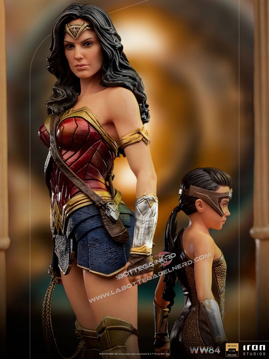 Wonder Woman 1984 - Statua 1/10 Wonder Woman & Young Diana 20cm - immagine 2