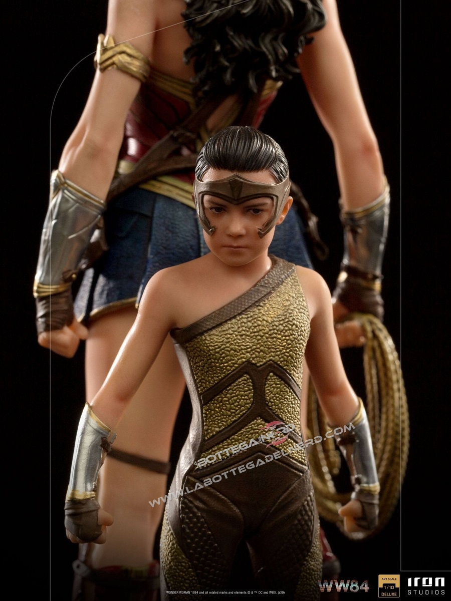 Wonder Woman 1984 - Statua 1/10 Wonder Woman & Young Diana 20cm - immagine 4