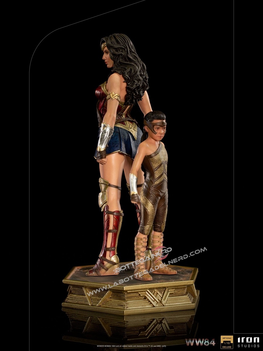 Wonder Woman 1984 - Statua 1/10 Wonder Woman & Young Diana 20cm - immagine 3