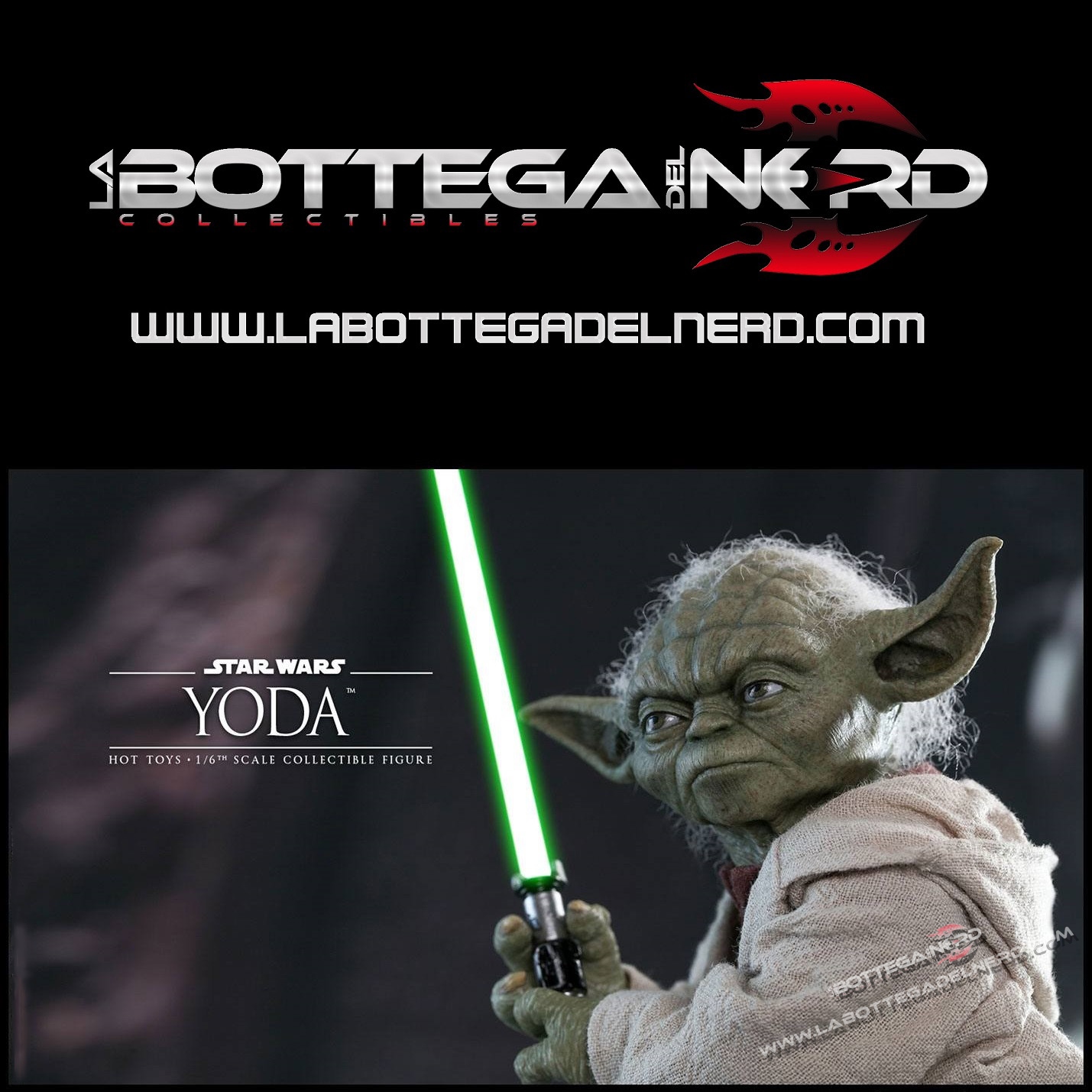 Star Wars Episode II - Action Figure Yoda 14cm