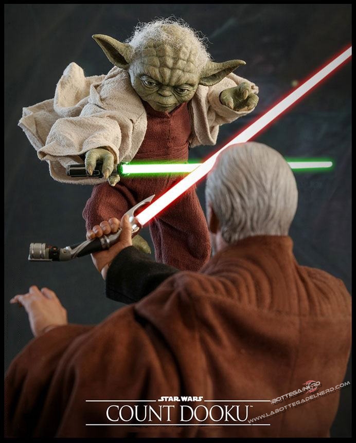 Star Wars Episode II - Action Figure Yoda 14cm - immagine 8