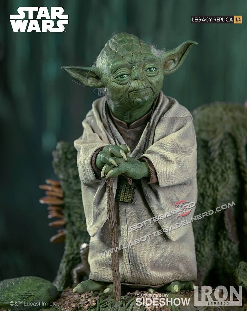 Star Wars Episode V - Statua 1/4 Yoda - immagine 9
