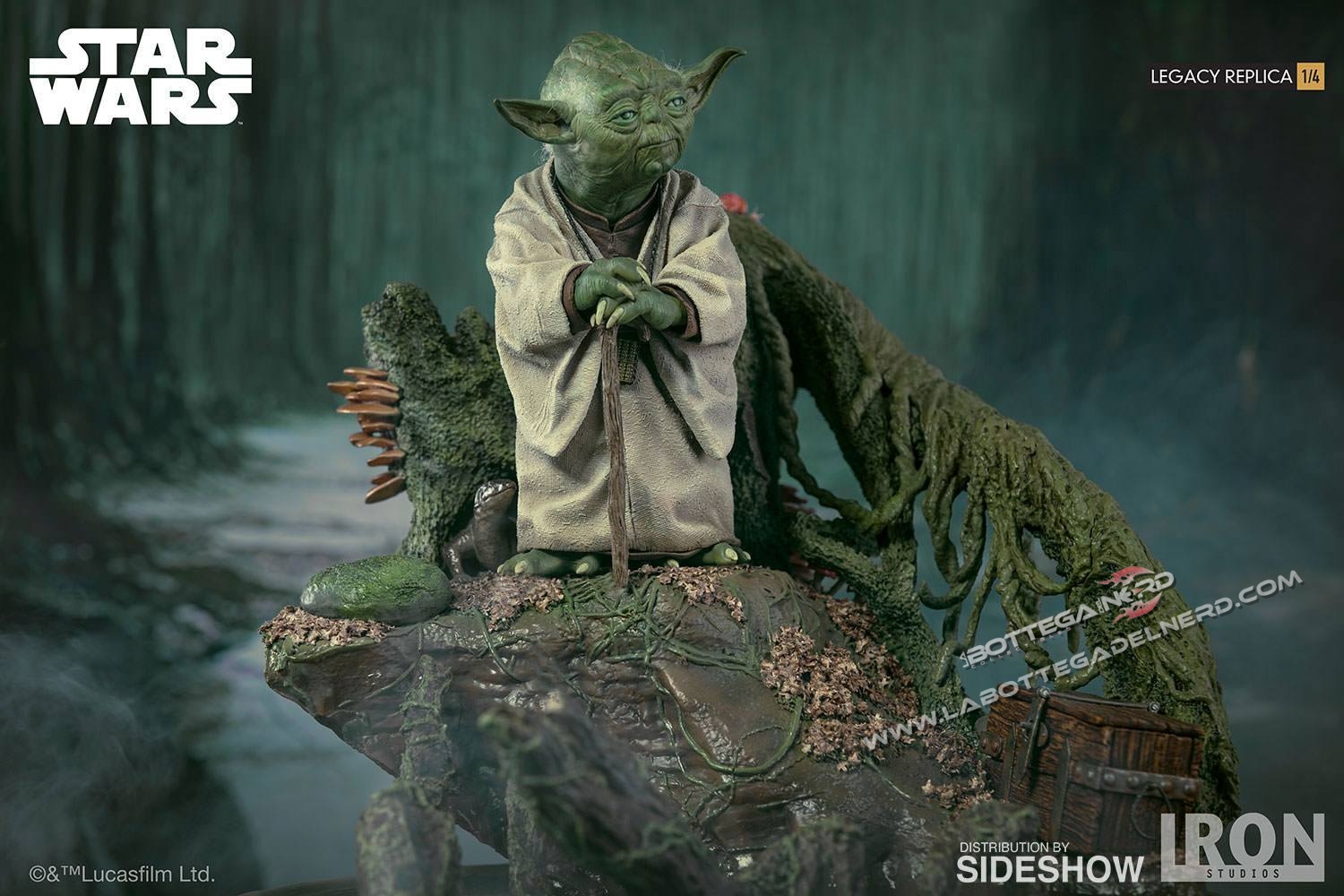 Star Wars Episode V - Statua 1/4 Yoda - immagine 6