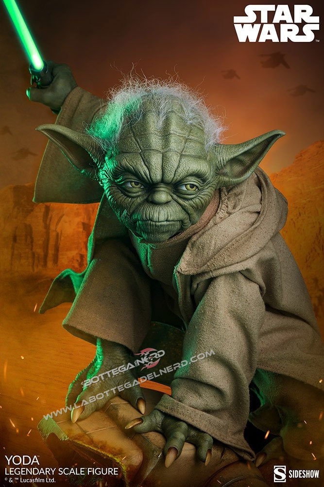 Star Wars - Legendary Scale Statue 1/2 Yoda 51cm - immagine 2