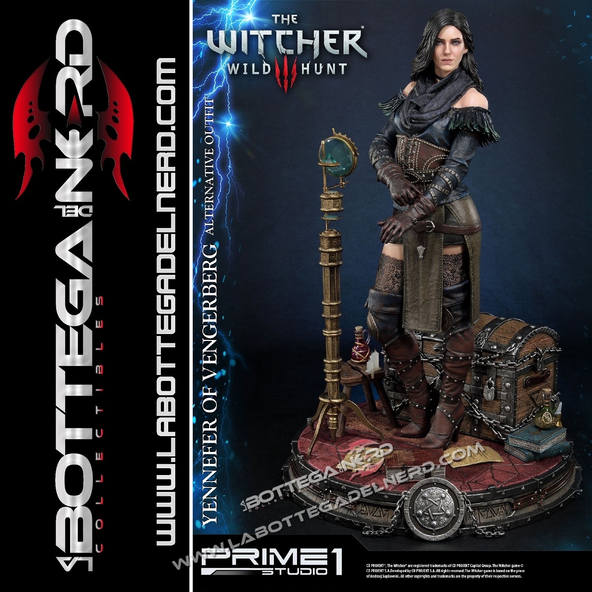 Witcher 3 Wild Hunt - Statua Yennefer of Vengerberg Alternative