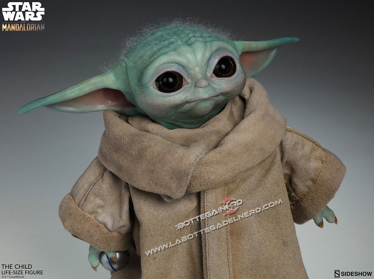 Star Wars The Mandalorian - Statua The Child 42cm (Grogu - Baby Yoda) - immagine 4