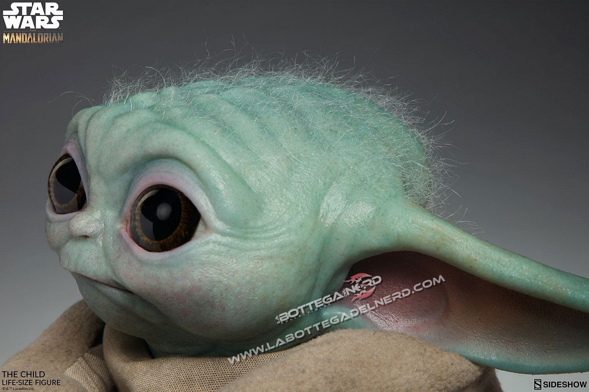 Star Wars The Mandalorian - Statua The Child 42cm (Grogu - Baby Yoda) - immagine 3