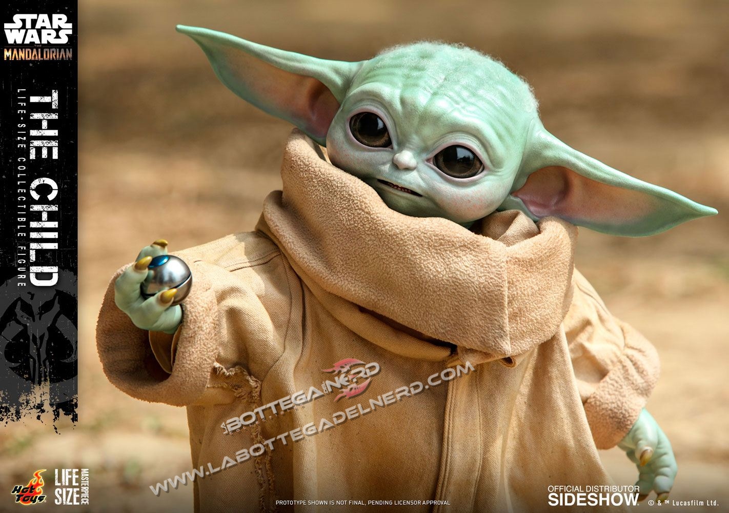 Star Wars The Mandalorian - A.F. The Child 36cm (Baby Yoda) - immagine 4